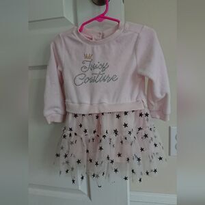 Juicy Couture light pink Little Girl's Logo Dress size 18M